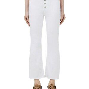 Rag and Bone Casey Ankle Flare - White Size 27